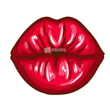 Kissing Red Lips