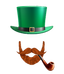 Leprechaun Hat & Beard