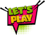 "Lets Play" Comic Speech Bubble