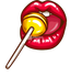 Licking Lollipop Lips
