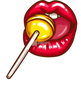 Licking Lollipop Lips