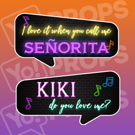 Music Hits Prop - I Love it When You Call me Senorita / Kiki Do You Love Me