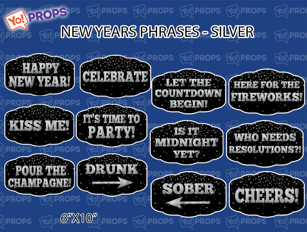 New Years Silver Bundle-Phrases