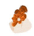 Orange Flapper Band