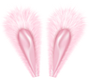 Pink Satin Bunny Ears