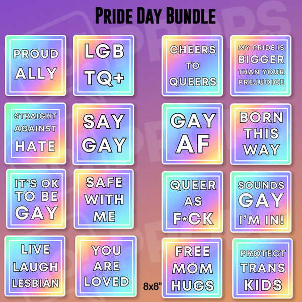 Pride Bundle of 8