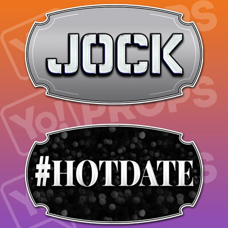 Jock / #Hotdate Prop Sign