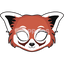 Red Panda Mask