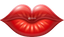 Shiny Red Lips