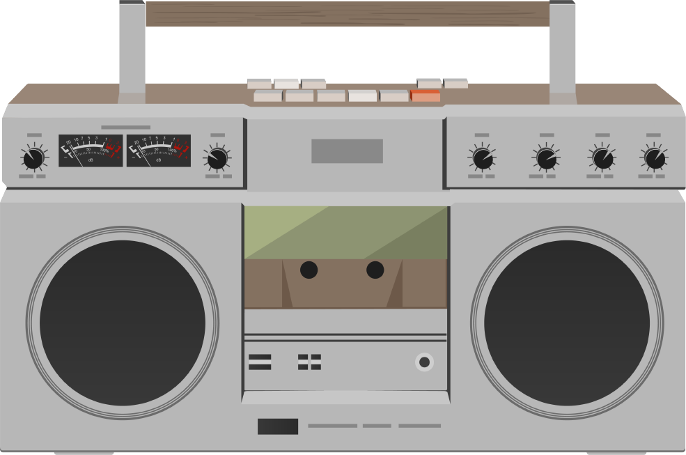 Retro Boombox