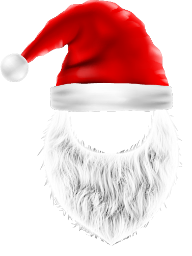 Santa Hat and Beard 7