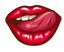 Sexy Licking Lips