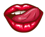 Sexy Licking Lips