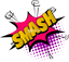 "Smash" Comic Speech Bubble