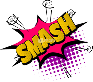 "Smash" Comic Speech Bubble