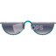 Teal Half Frame Glasses