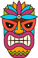 Tiki Mask 4