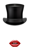 Top Hat and Lips