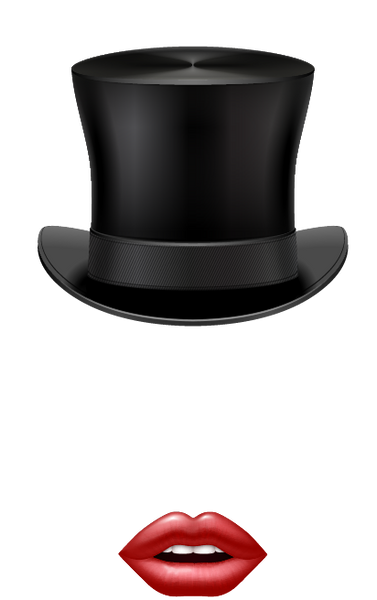 Top Hat and Lips