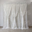 White Drape Backdrop set
