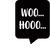 Woohoo Speech Bubble