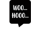 Woohoo Speech Bubble