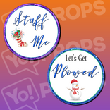 Adult Holiday Bundle-Let's Get Plowed/Stuff Me