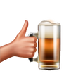 Holding Beer