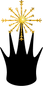 Black and Gold Crown