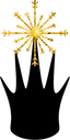 Black and Gold Crown