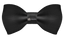 Black Striped Bowtie