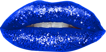 Sparkle Blue Lips