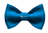 Blue Striped Bowtie