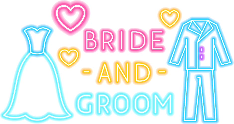 Bride Groom Neon