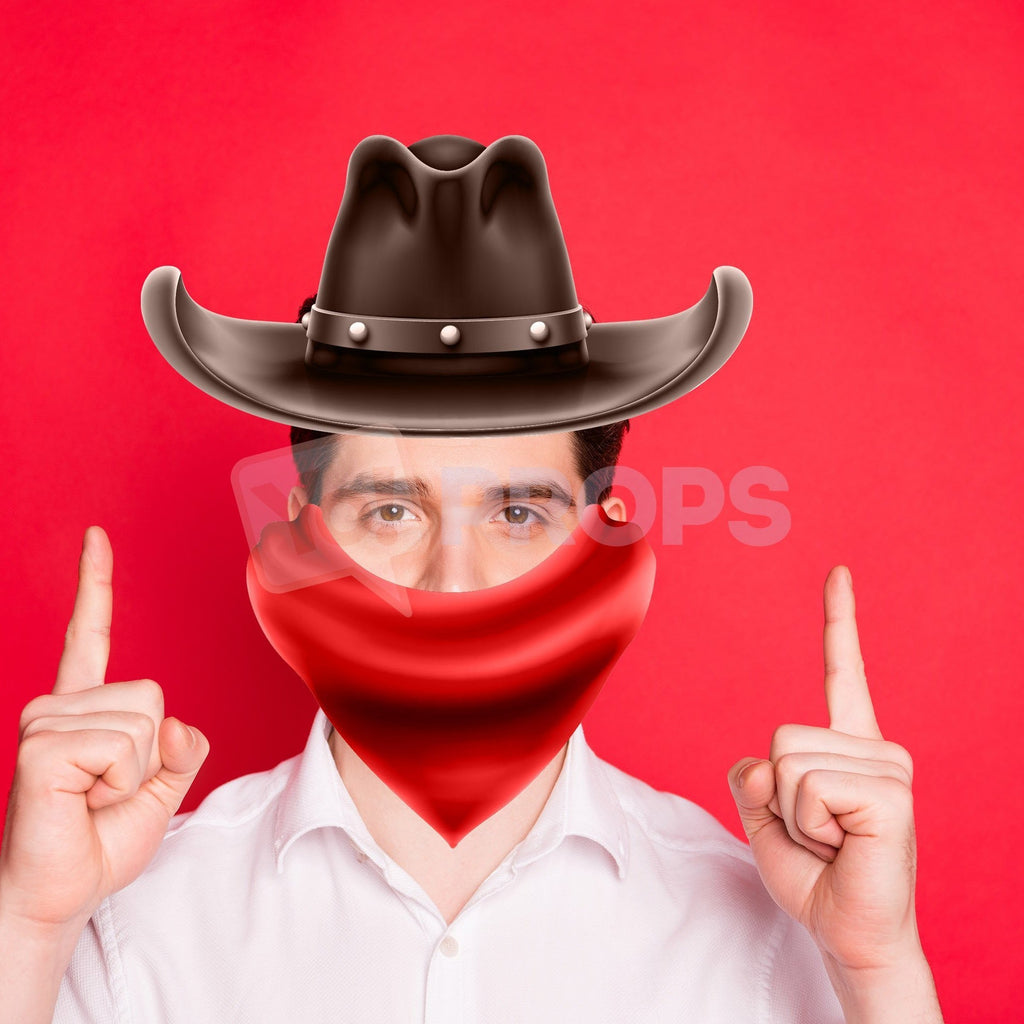 Brown Cowboy and Bandana