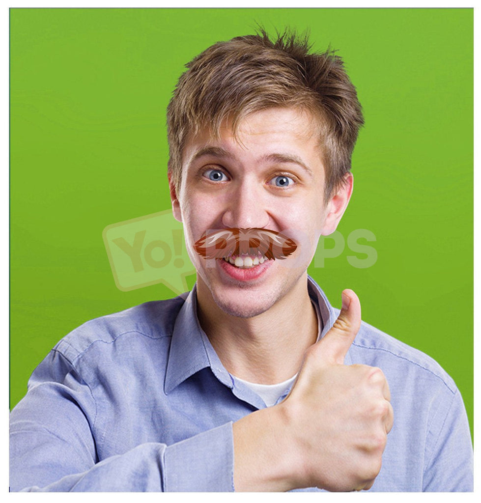 Brown Mustache 4