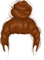 Brunette Bun