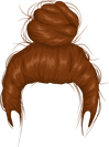 Brunette Bun