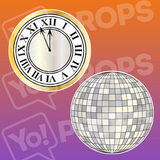 New Years Props - Countdown Clock / Disco Ball