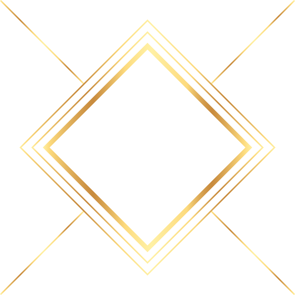 Golden Diamond Shape Overlay