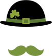 Clover Hat and Mustache