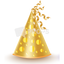 Gold Party Hat