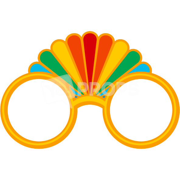 Gold Rainbow Glasses