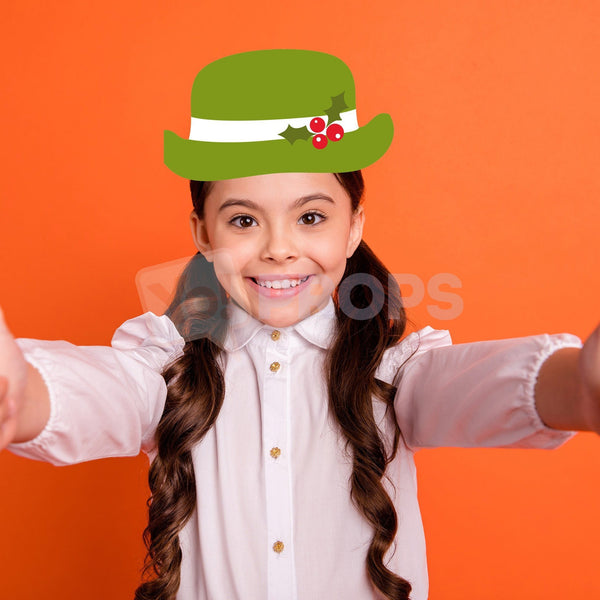 Green Christmas Hat