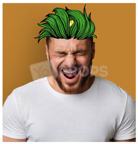 Green Hair with Coin