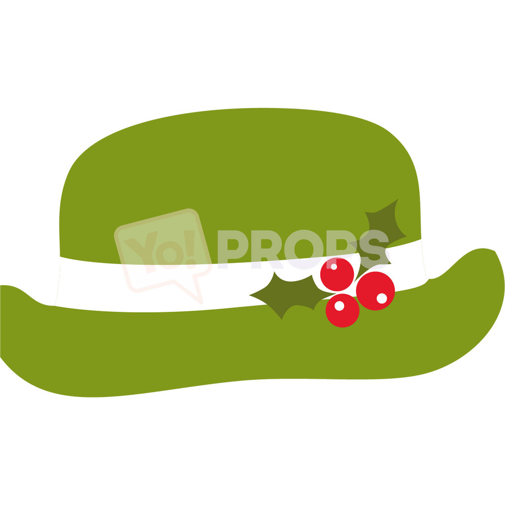 Green Christmas Hat