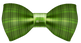 Green Plaid Bowtie