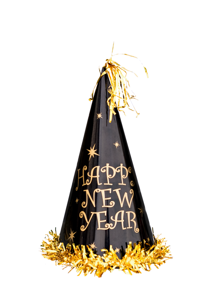 Happy New Year Gold Party hat