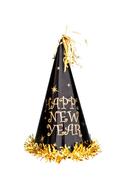 Happy New Year Gold Party hat