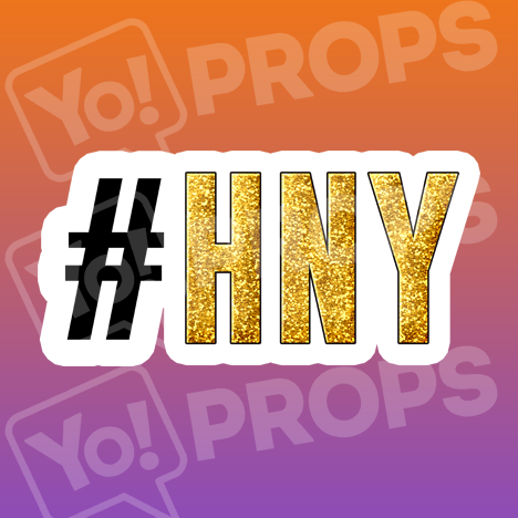#HNY (Happy New Year) Hashtag